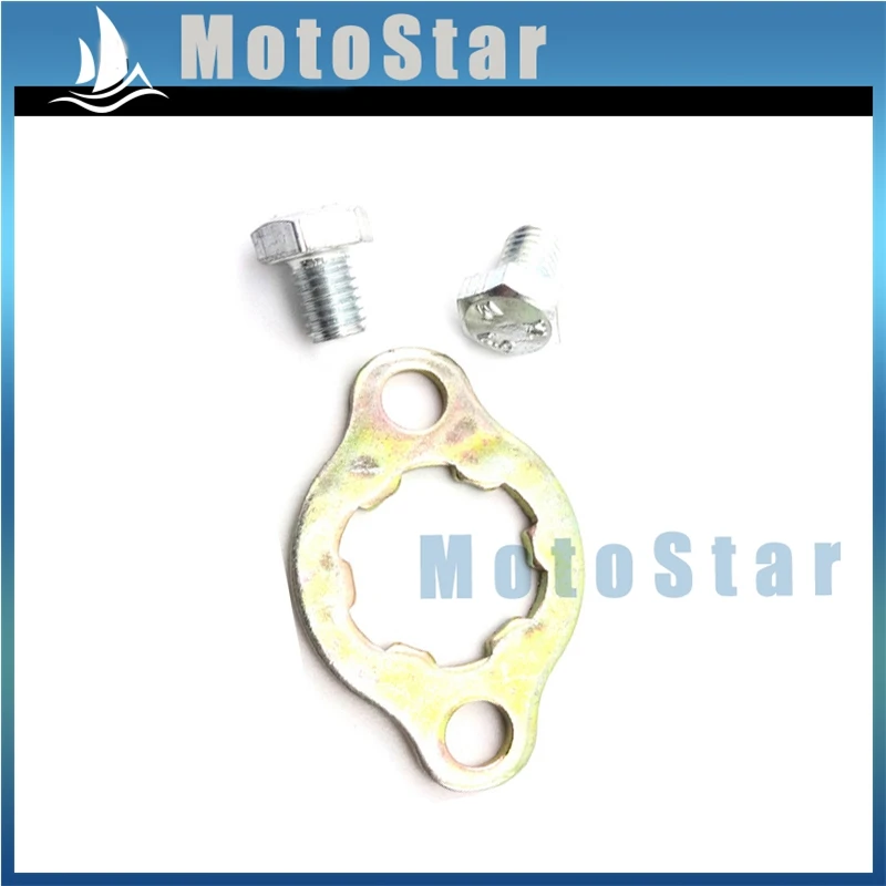 20 мм Звездочка для двигателя фиксатор пластины китайского квадроцикла Quad 4 Wheeler Pit
