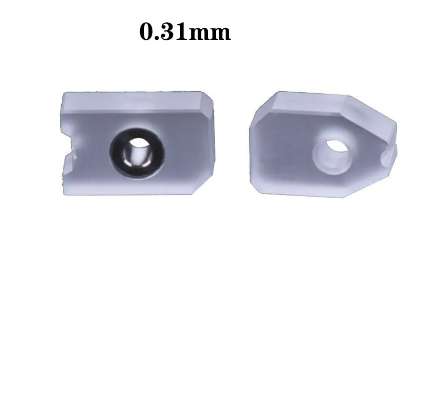 

1Set（2pcs） SODICK EDM Wire Guide S101 AB Block White Stone Upper Lower 0.31mm New