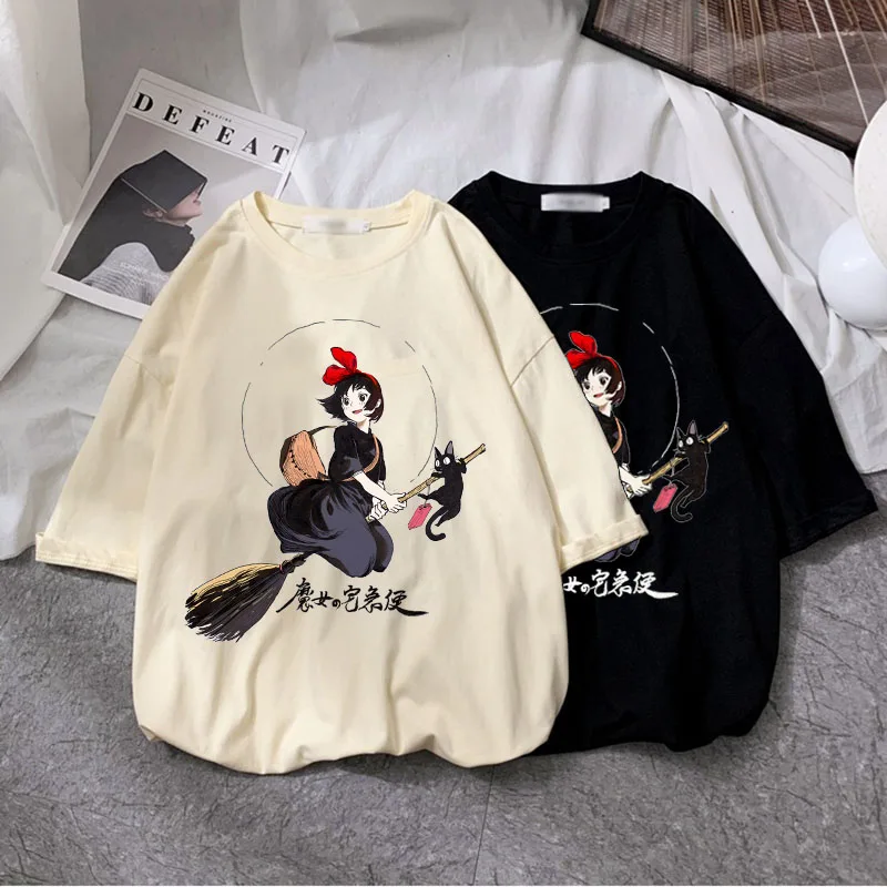 Женская футболка с изображением Миядзаки Хаяо МИЛЫЙ Тоторо Харадзюку забавная