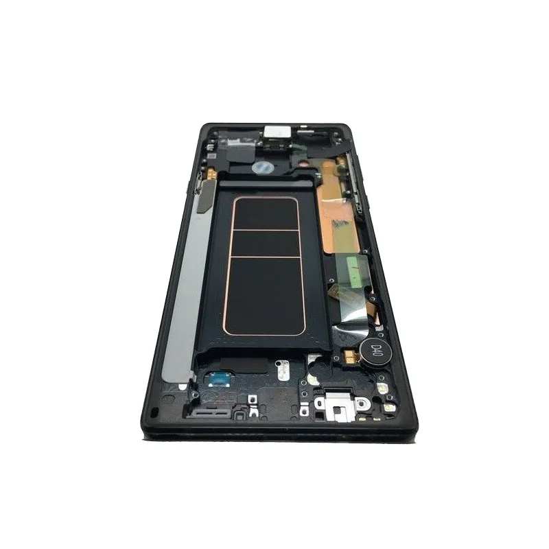 Супер AMOLED N960 ЖК-дисплей для samsung Note 9 N960 N960F N960DS сенсорный экран с рамкой дигитайзер в сборе с черной точкой