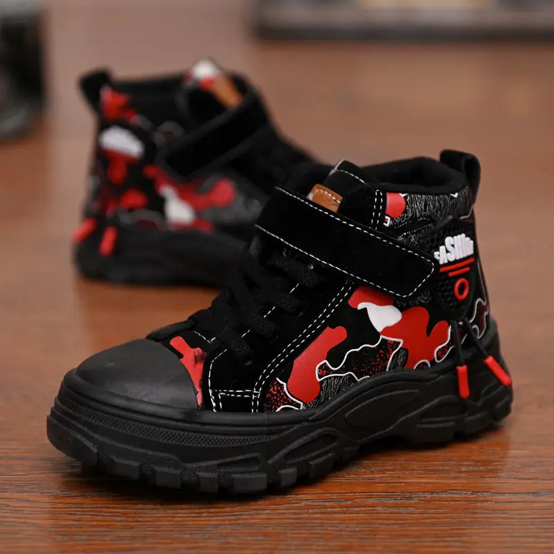 Горячая Распродажа зимние детские модные водонепроницаемые Нескользящие