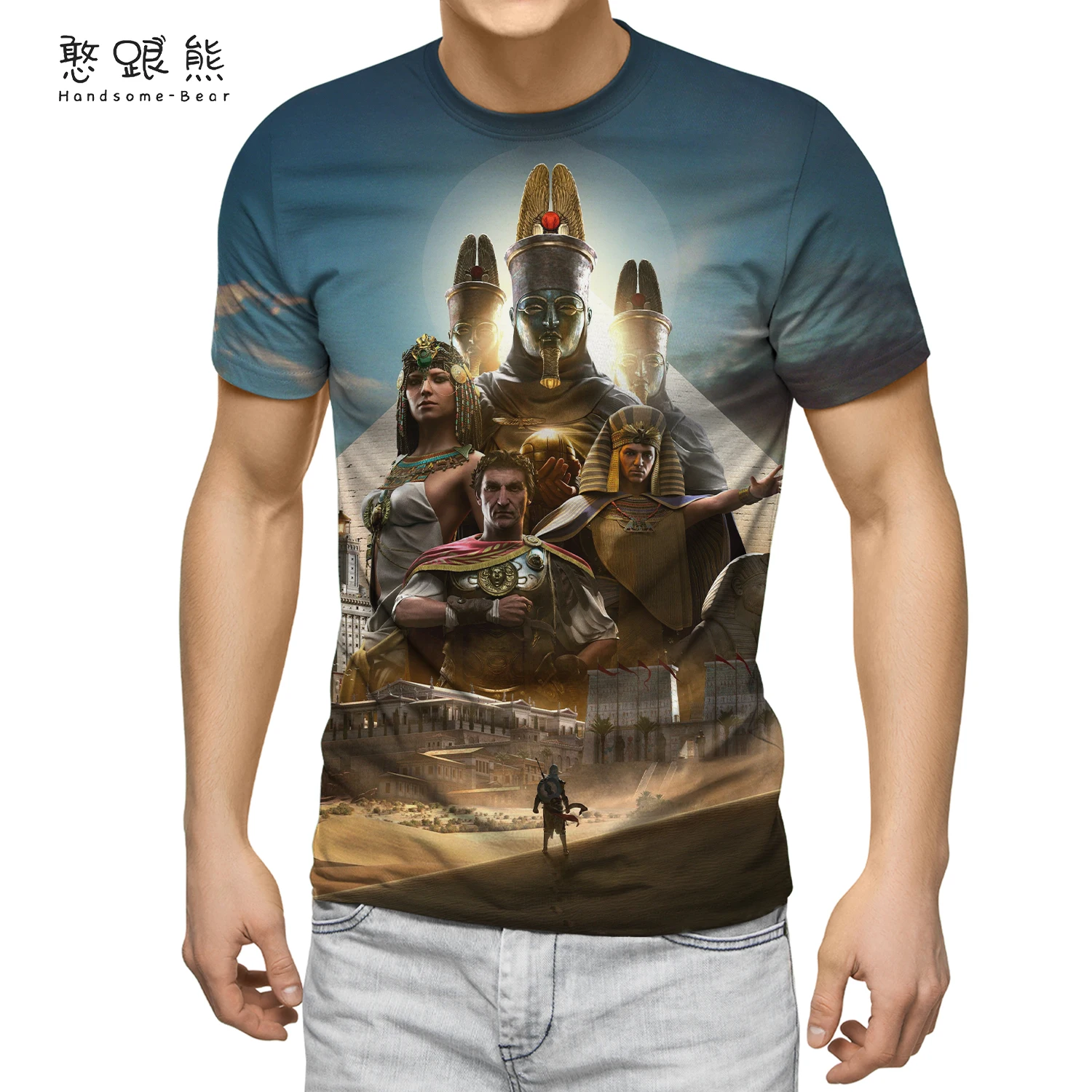 

Assassin's Creed Oversized T-shirt 3D Printing Men T-shrit Unisex T shirt Game Tshirts Cool Short Sleeve Shirt Hot Game Top Tees