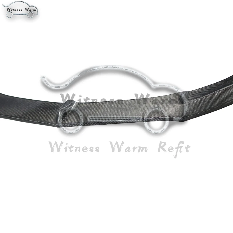 W205 диффузор из углеродного волокна передний бампер сплиттер для Mercedes Benz S205