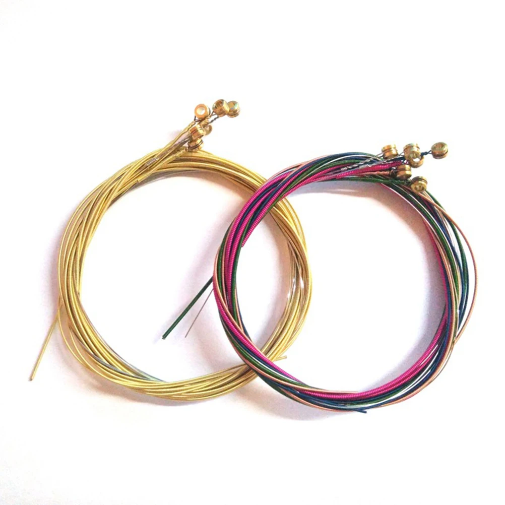 Универсальные Струны для народной гитары стальные струны музыкальная