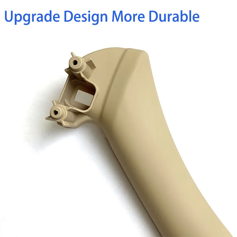 Серый бежевый черный углеродное волокно внутренняя ручка автомобиля дверная