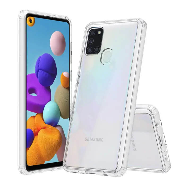 

For Samsung A10 11 12 20 21 30 31 32 S 40 41 42 50 51 60 70 71 72 80 90 81 91 Anti-drop mobile phone case transparent soft Cover