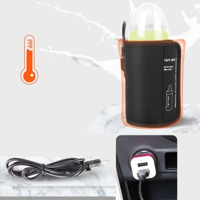 1 шт. USB грелка для детских бутылочек портативная чашка путешествий с молоком