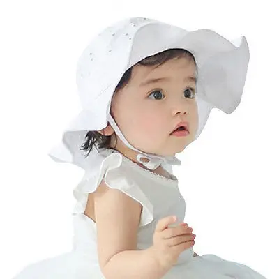 

New Toddler Infant Kids Sun Cap Summer Outdoor Baby Girls Boys Sun Beach Hat