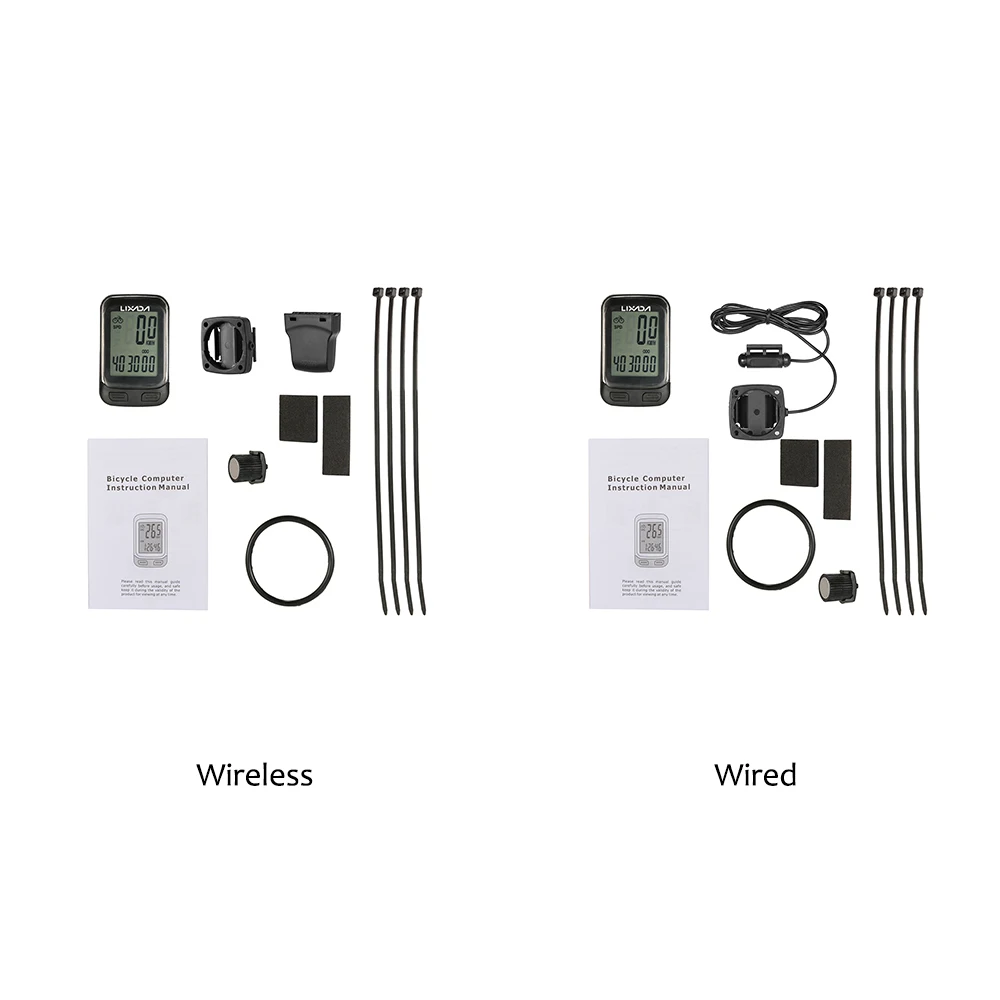 Проводной беспроводной водонепроницаемый велосипедный компьютер