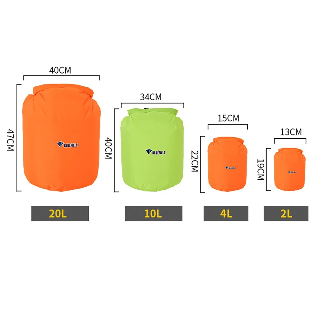 1Pcs Waterproof Large Capacity Pouch Dry Bag 2L4L5L10L20L40L70L Drifting Hiking Swim Rafting Kayaking River Trekking Pack