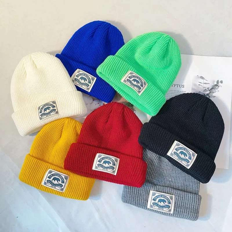 

Winter Hats for Woman New Beanies Knitted Hat Girls Autumn Female Beanie Caps Warmer Bonnet Ladies Casual Cap