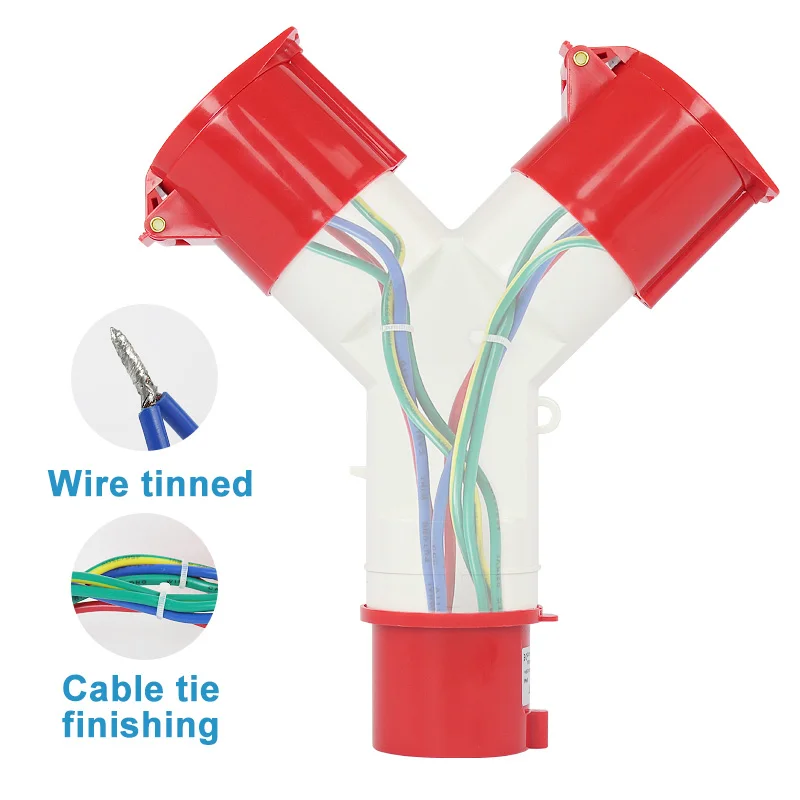 Многофункциональная промышленная трехконтактная розетка 16 А 32 1 штекер 3 разъема