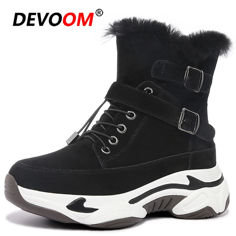 Женские кроссовки на толстой подошве с высоким берцем|Беговая обувь| |