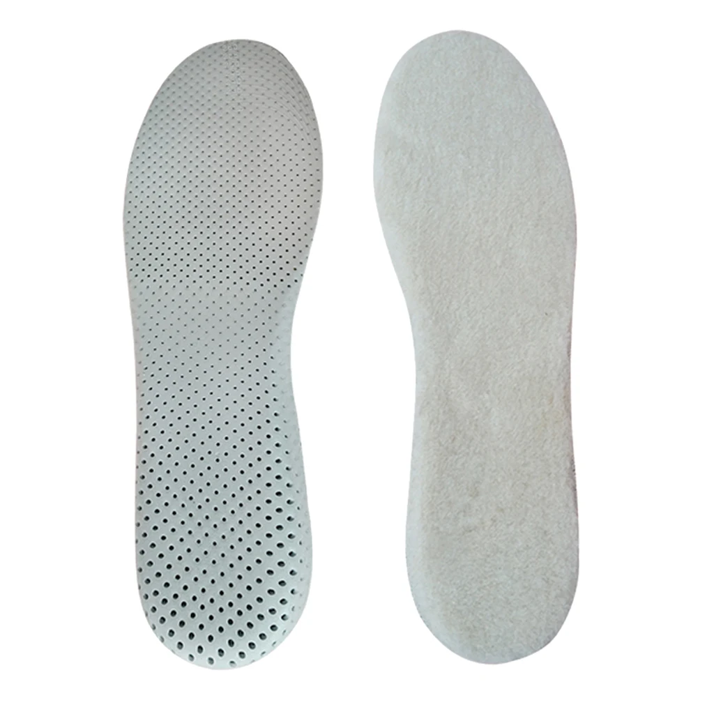 

Unisex Warm Wool Height Increase Insoles Thickening Full Length Insoles