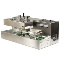 factory supply automatic bottle sealer continuous induction sealing machine