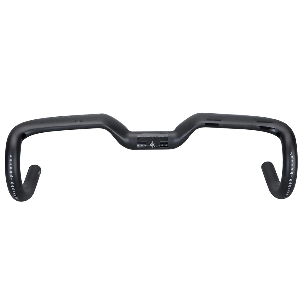 Цена Ручка для дорожного велосипеда из углеродного волокна S5, внутренний кабель для колеса велосипеда из углеродного волокна * 31,8 мм 400 420 440