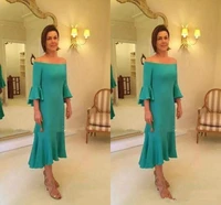 custom made plus size green mother of the bride dress for weddings 2021 elegant women guest party gowns abendkleider