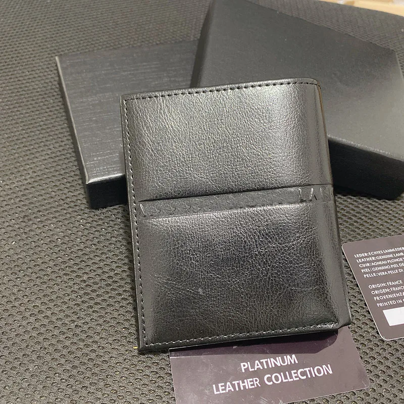 Кошелек MB из натуральной кожи для мужчин кредитница портмоне мужской бумажник с