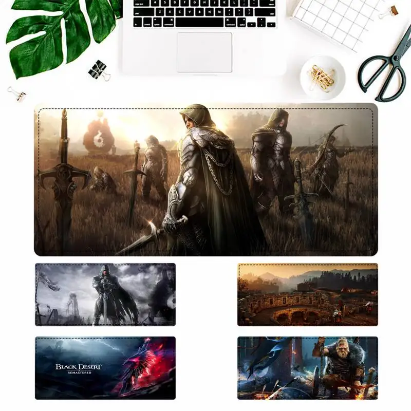 

Модный черный игровой коврик для мыши Desert, игровой коврик для клавиатуры, Настольный коврик для мыши, игровые аксессуары для Overwatch