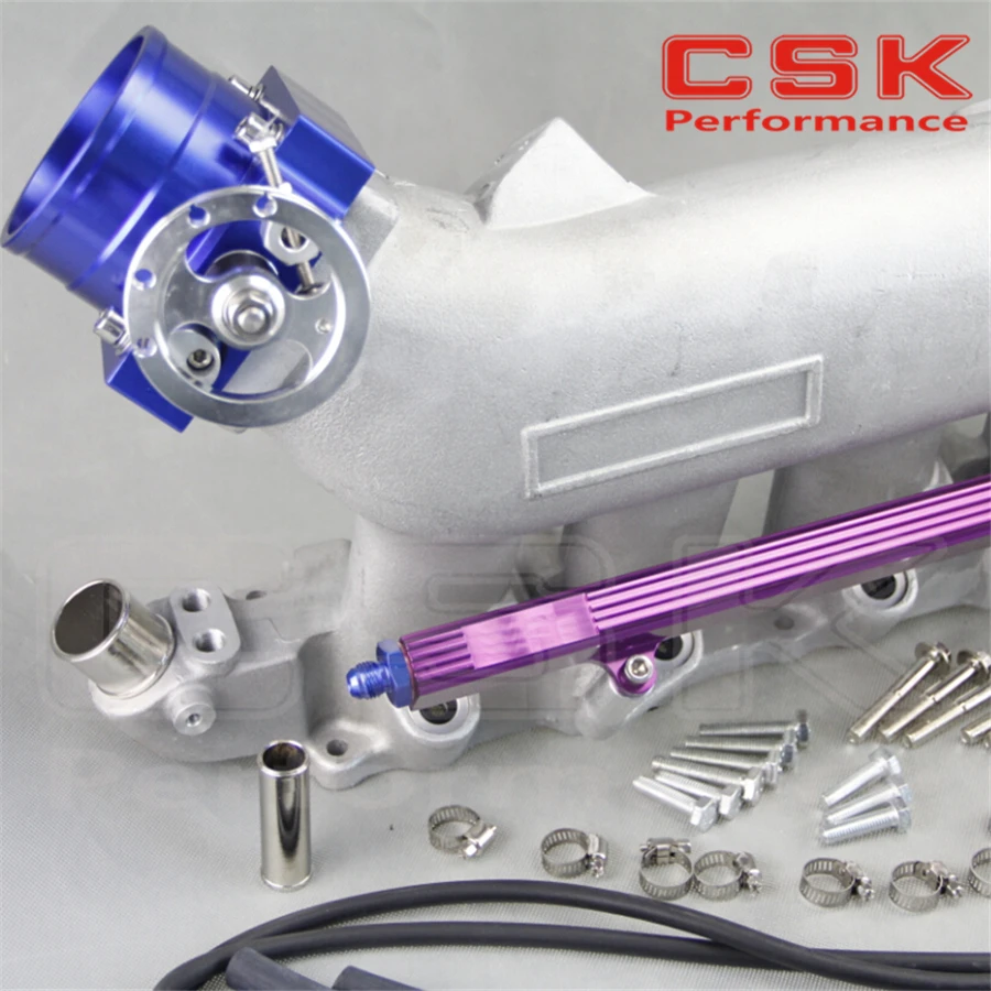 Литой алюминиевый впускной коллектор Топливная рейка и корпус дроссельной