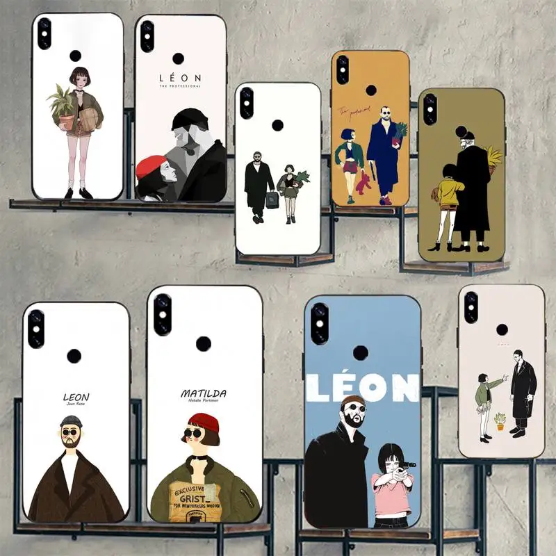 

Leon Matilda Natalie Portman Movie Phone Case For Xiaomi Redmi 7 8 9t 9se k20 mi8 max3 lite 9 note 9s 10 pro