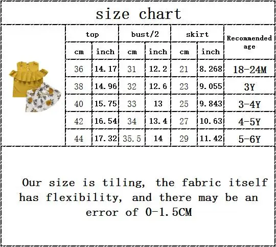 

kids baby girls summer sleeveless ruffles tops T-shirts flower print skirts toddler children fashion clothes sets 2pcs 18M-6Y