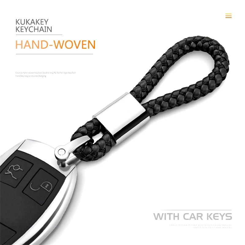 Автомобильный брелок KUKAKEY ручной работы для Mercedes Benz W203 W210 W211 W124 W202 W204 AMG A E S R |