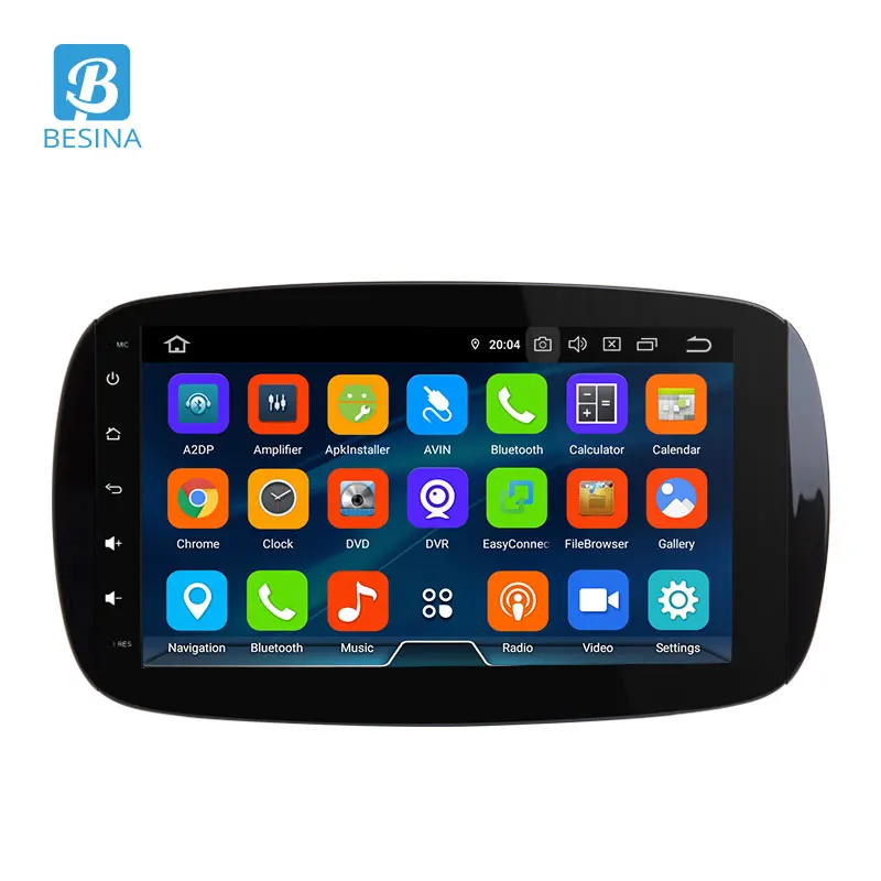 Besina 1 Din автомобильное радио для Mercedes Benz Smart 2013 2014 2015 2016-2018 Автомобильный