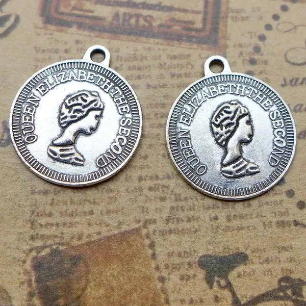 

Подвески для изготовления ювелирных изделий, 23 мм x 20 мм, 100 шт.