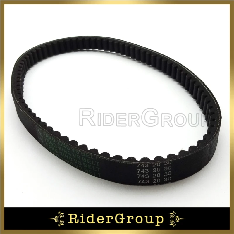 Черный приводной ремень для двигателя GY6 49 50 80cc китайского производства Vespa Sunl Roketa