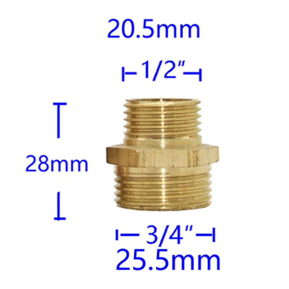 

Редукционный соединитель латунный LWHRR 1" 3/4" до 1/2" до 1/4"