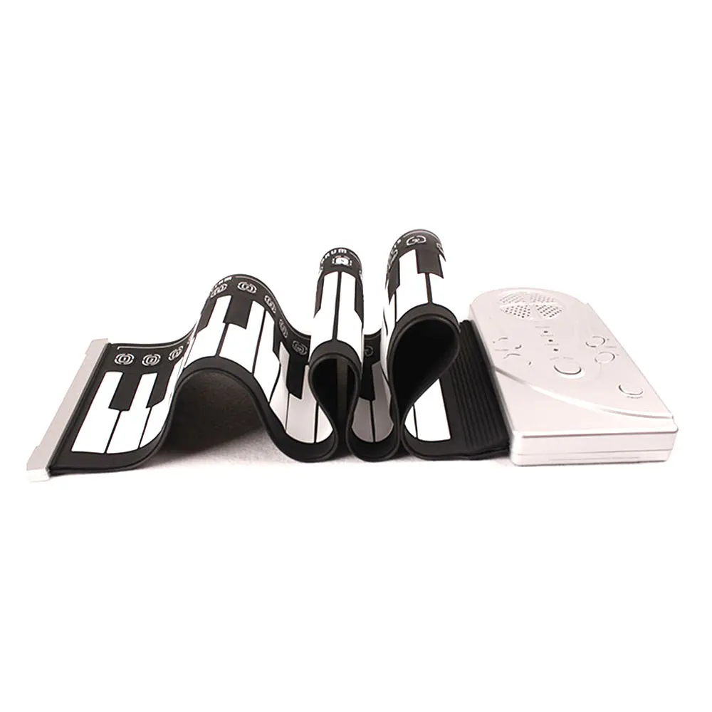 Гибкая 49 клавишная детская электронная клавиатура пианино электронный орган usb
