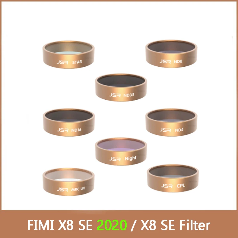 Набор фильтров FIMI X8SE 2020 для квадрокоптера X8SE Наборы аксессуаров дронов 