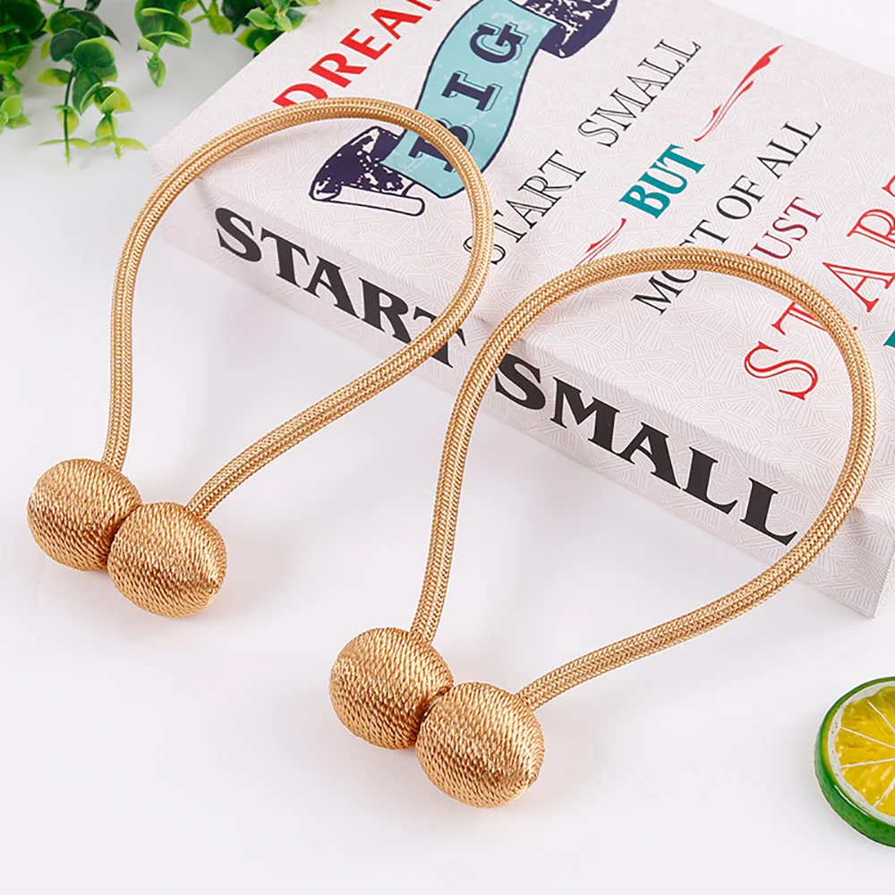 2 шт. сильные магнитные Занавес Tiebacks окна занавес зажимы галстук браслет задники