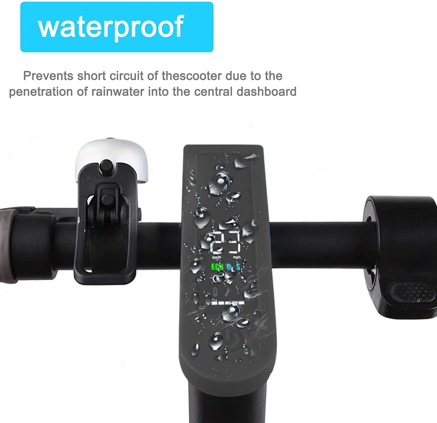 Водонепроницаемая силиконовая крышка экрана панели приборной для M365/M365 Pro