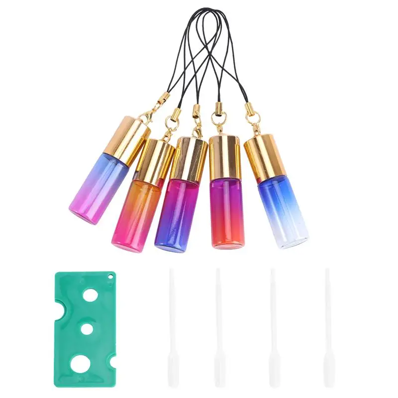 Стеклянные роликовые бутылки 29 шт. с шариками для духов эфирным маслом роликами 24