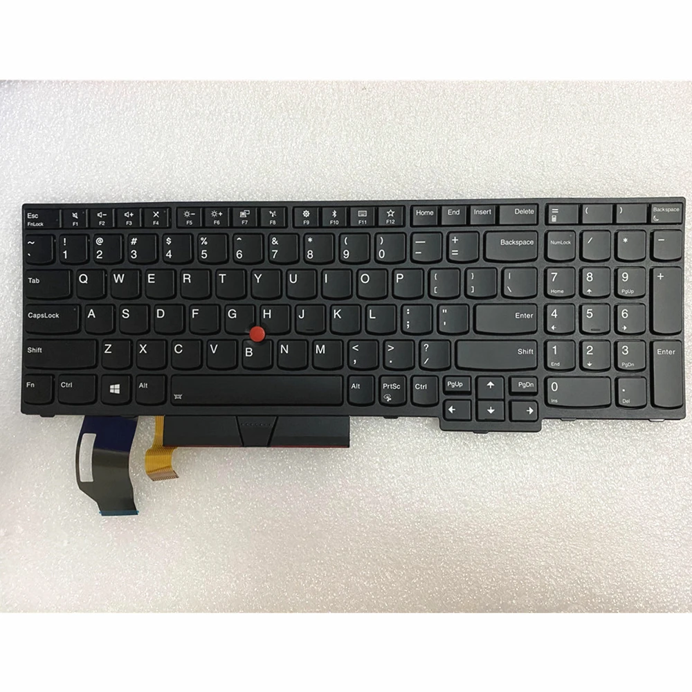 Новый и оригинальный ноутбук Lenovo ThinkPad E580 P52 L580 P72 T590 P53s E590 L590 P53 P73 клавиатура с