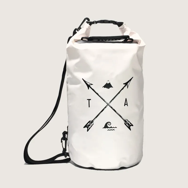 10/20L Outdoor Camouflage Waterproof Portable Rafting Diving Dry Bag Sack PVC Coated Swimming Bags River Trekking Dropshipping