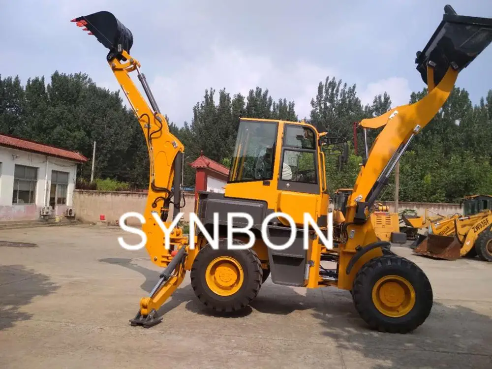 Китайский Недорогой Мини-погрузчик сельскохозяйственный экскаватор-погрузчик