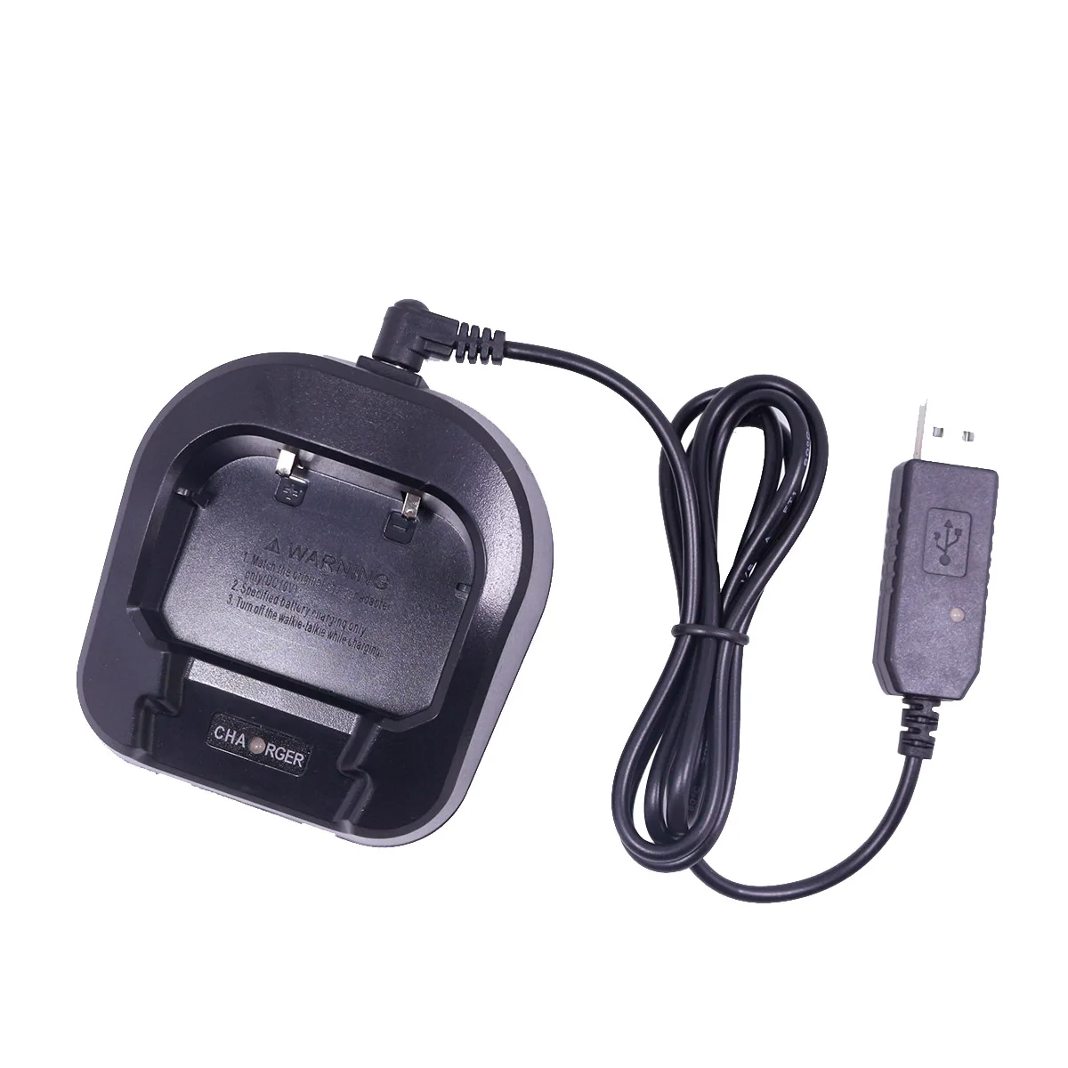 Портативное оригинальное зарядное устройство baofeng с USB кабелем для зарядки