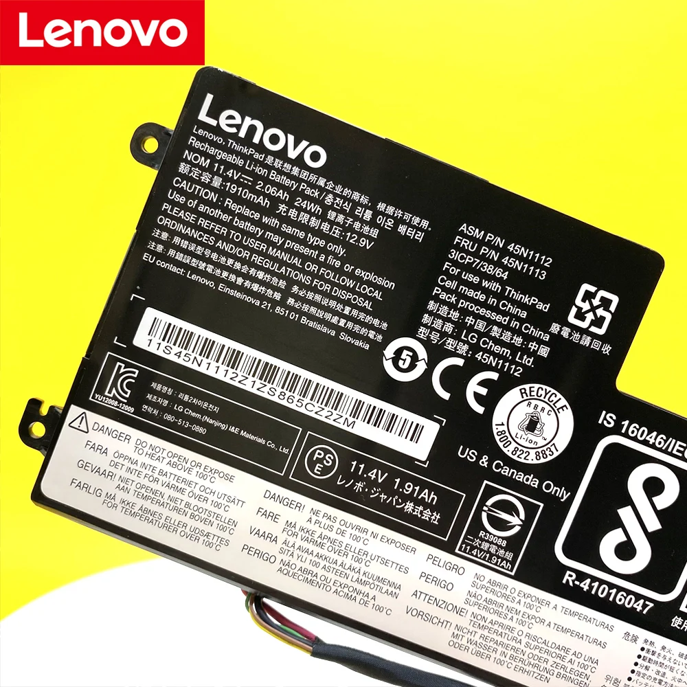 new original lenovo thinkpad t440 t440s t450 t450s x240 x250 x260 x270 45n1110 45n1111 45n1112 laptop battery11 1v 24wh free global shipping