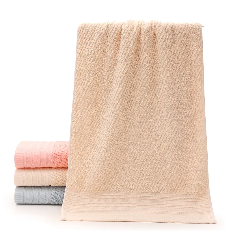 Качественное мягкое однотонное полотенце из чистого хлопка оптом плотное