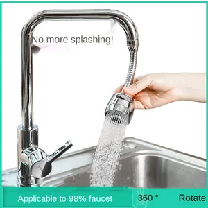 anti splash faucet outlet anti splash device water saver household rotating nozzle universal type tap water filtration free global shipping