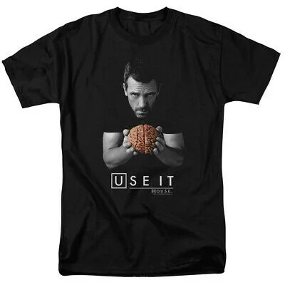 

House M.D Use It Brain In Hand New Licensed Adult T-Shirt