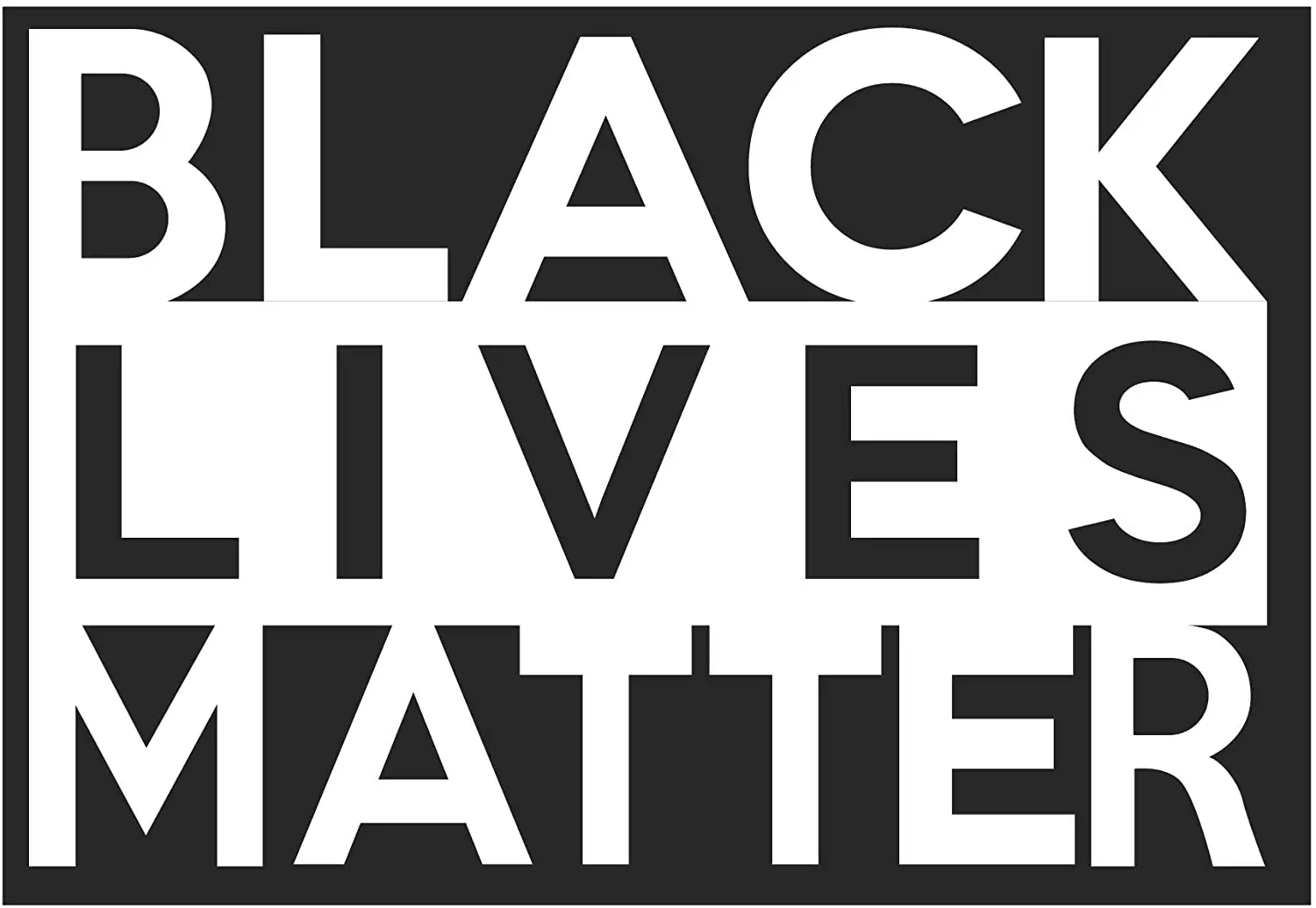 

Car Stickers JDM Decal Black Lives Matter White Vinyl Sticker Cars Trucks Vans Walls Laptop Novelty JDM Creative Refit Decor