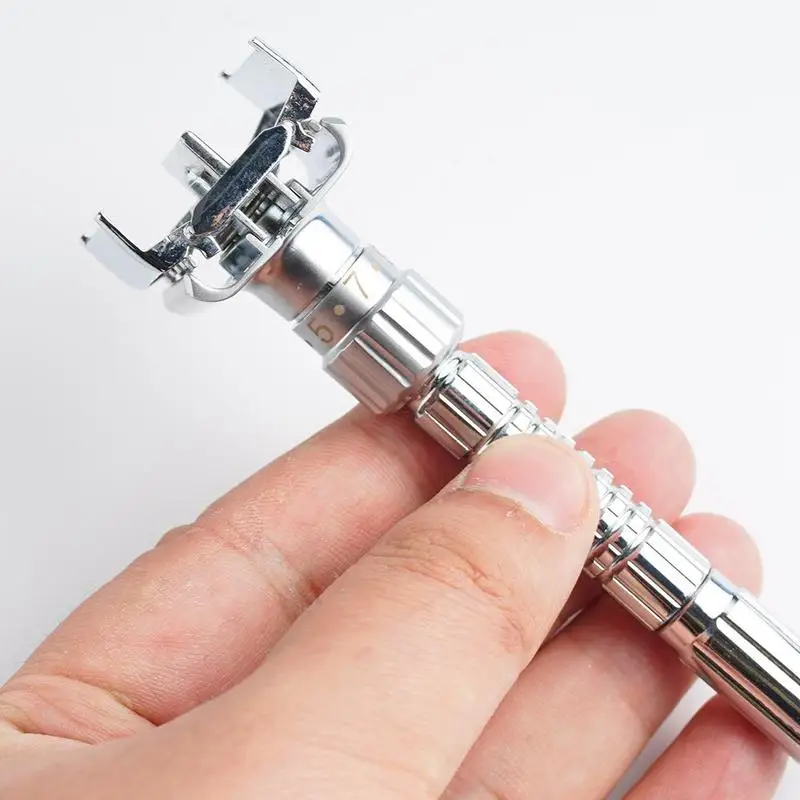 

Adjustable Double Edge Shaving Safety Razor Shaver Hot For Dad & Chrome Day Razor Gift Friend Zinc Alloy New Blades Father' R7W1