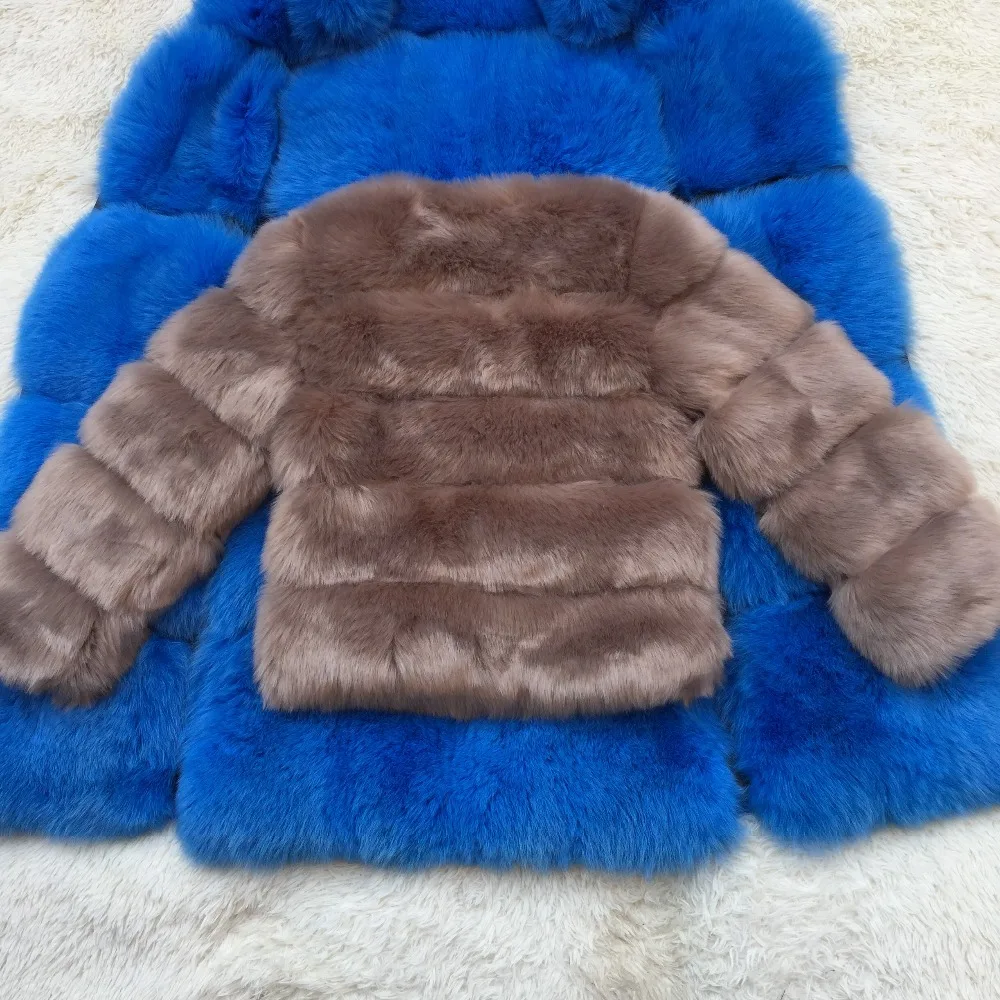 

Fluffy Faux Fur Coat Women Winter Jacket Fashion Thick Warm Overcoat Faux Fox Fur Coats Female Fur Jacket Casual Party Overcoat