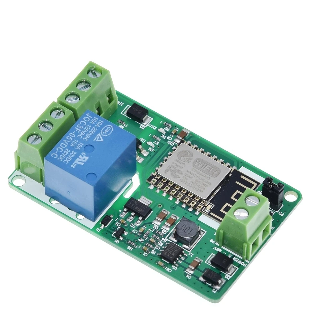 ESP8266 ESP-12F триггерный релейный модуль 10A 220V Сетевой реле WI-FI модуль Вход DC 7V~ 30 в 4 слоя доска телевизоры Вход автоматическая защита