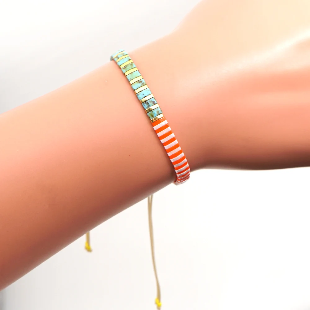 Go2boho 2020 летние пляжные ювелирные изделия Tila бусы браслет для женщин богемные