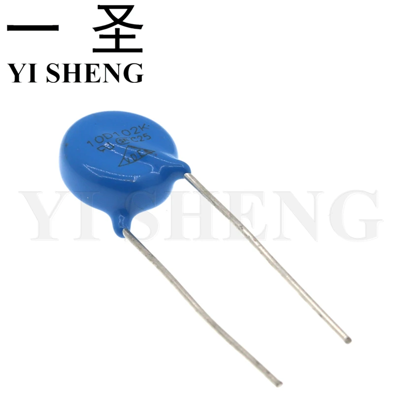 

10pcs varistor 10D102K 1KV piezoresistor 10D102